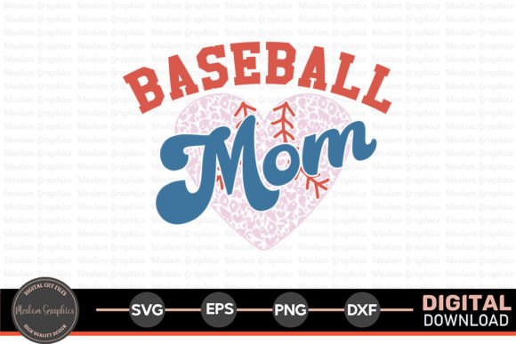 Baseball Mom - Baseball Retro SVG Graphics and Crafts Review