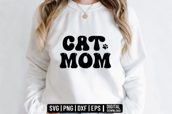 Cat Mom - Cat Retro Svg Graphics and Crafts Review