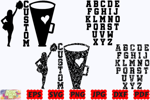 Cheer Custom SVG Cheer Mom Graphics for Crafts