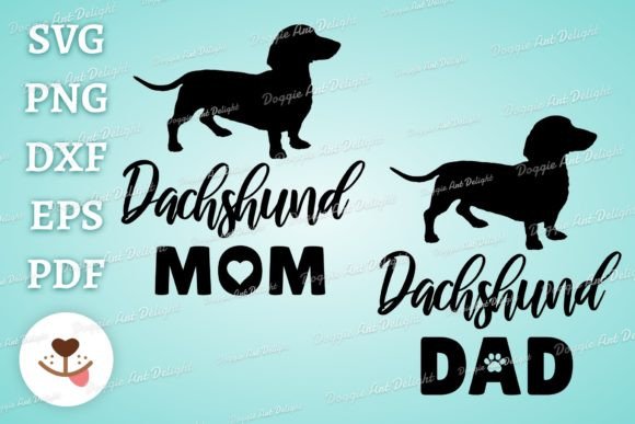 Dachshund Mom Dad Svg Png Review