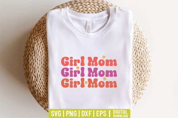 Girl Mom - Retro Mama Svg Review