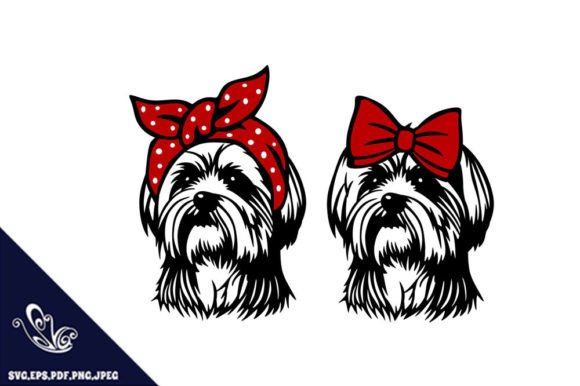 Maltese Mom Cute Dog SVG Design Graphics and Crafts